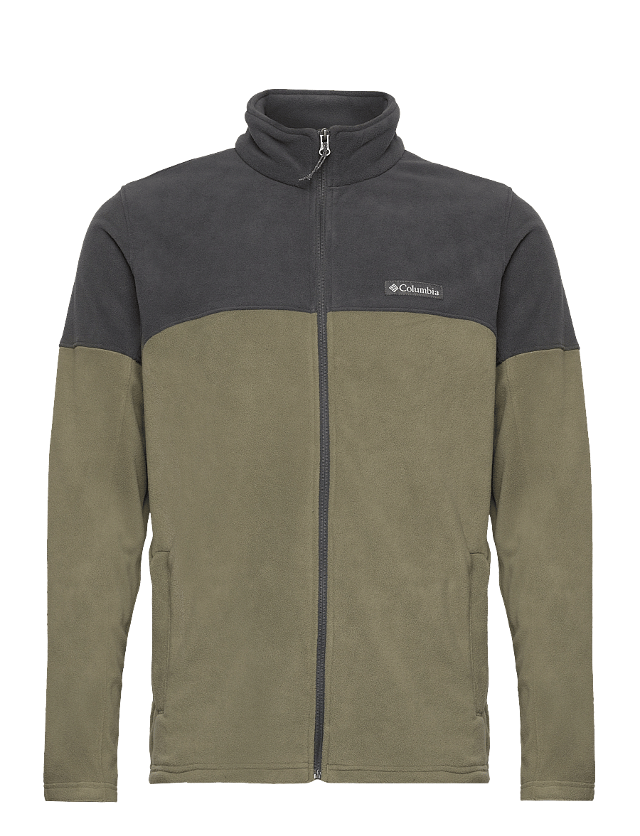 Columbia Sportswear - Basin Trail III Full Zip - fleece og mellemlag - stone green, shark - 0