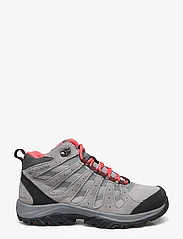 Columbia Sportswear - REDMOND III MID WATERPROOF - hiking shoes - steam, red coral - 1