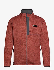 Columbia Sportswear - Sweater Weather Full Zip - mid layer jackets - warp red heather - 0