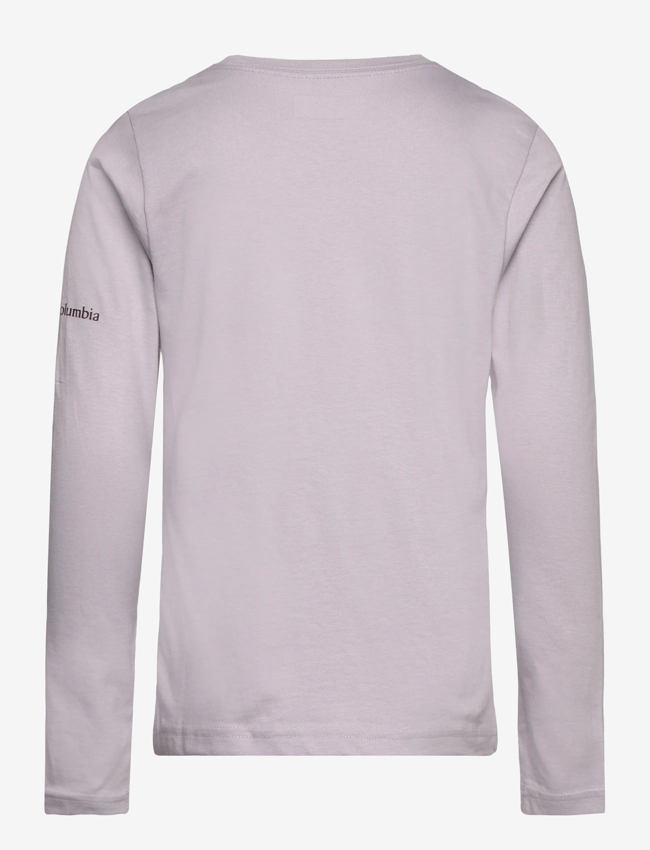 Columbia Sportswear - Hazeldel Hill LS Graphic Tee - långärmade t-shirts - lavender pearl, barely printed - 1