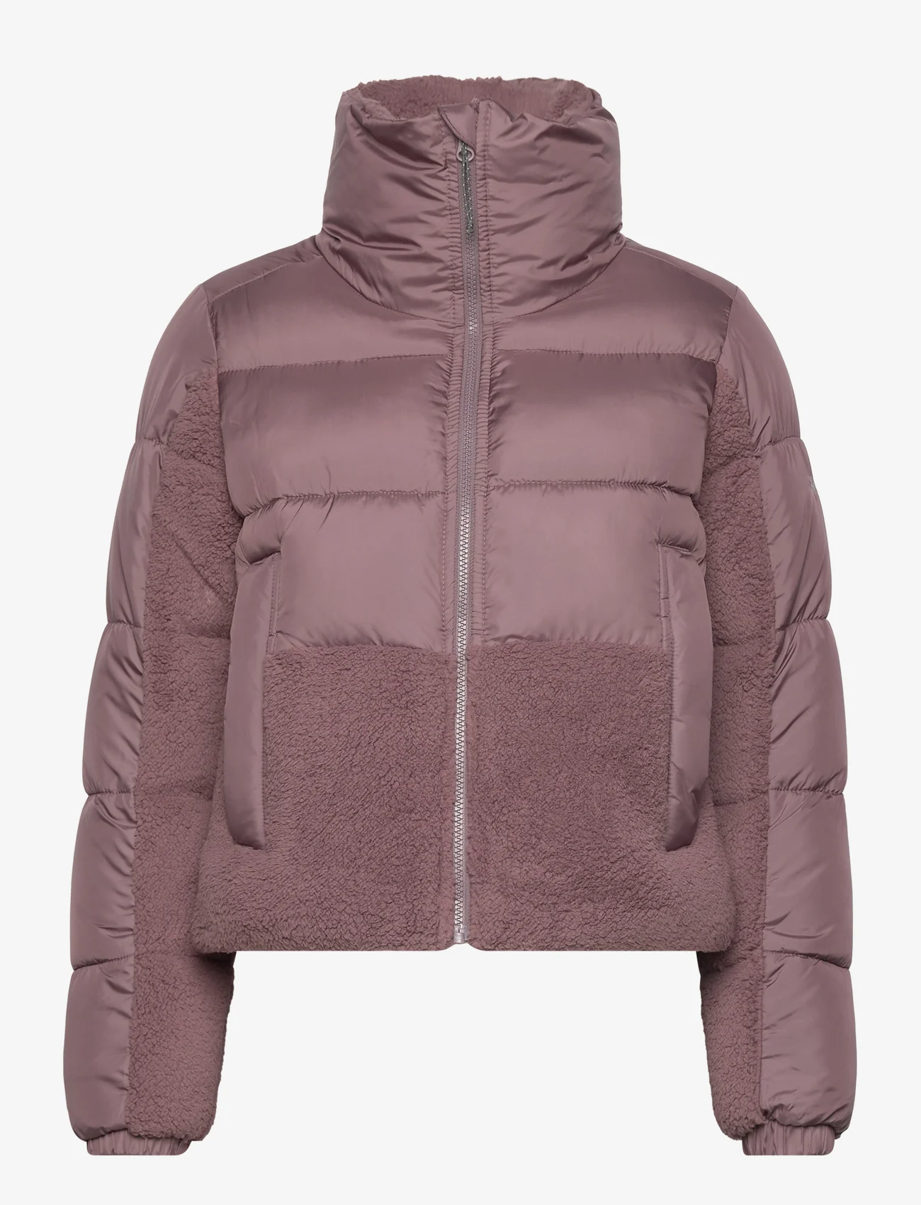 Columbia Sportswear - Leadbetter Point Sherpa Hybrid - dun- & vadderade jackor - basalt - 0