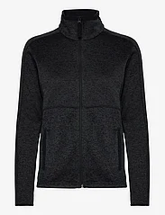 Columbia Sportswear - W Sweater Weather Full Zip - mellomlagsjakker - black heather - 0