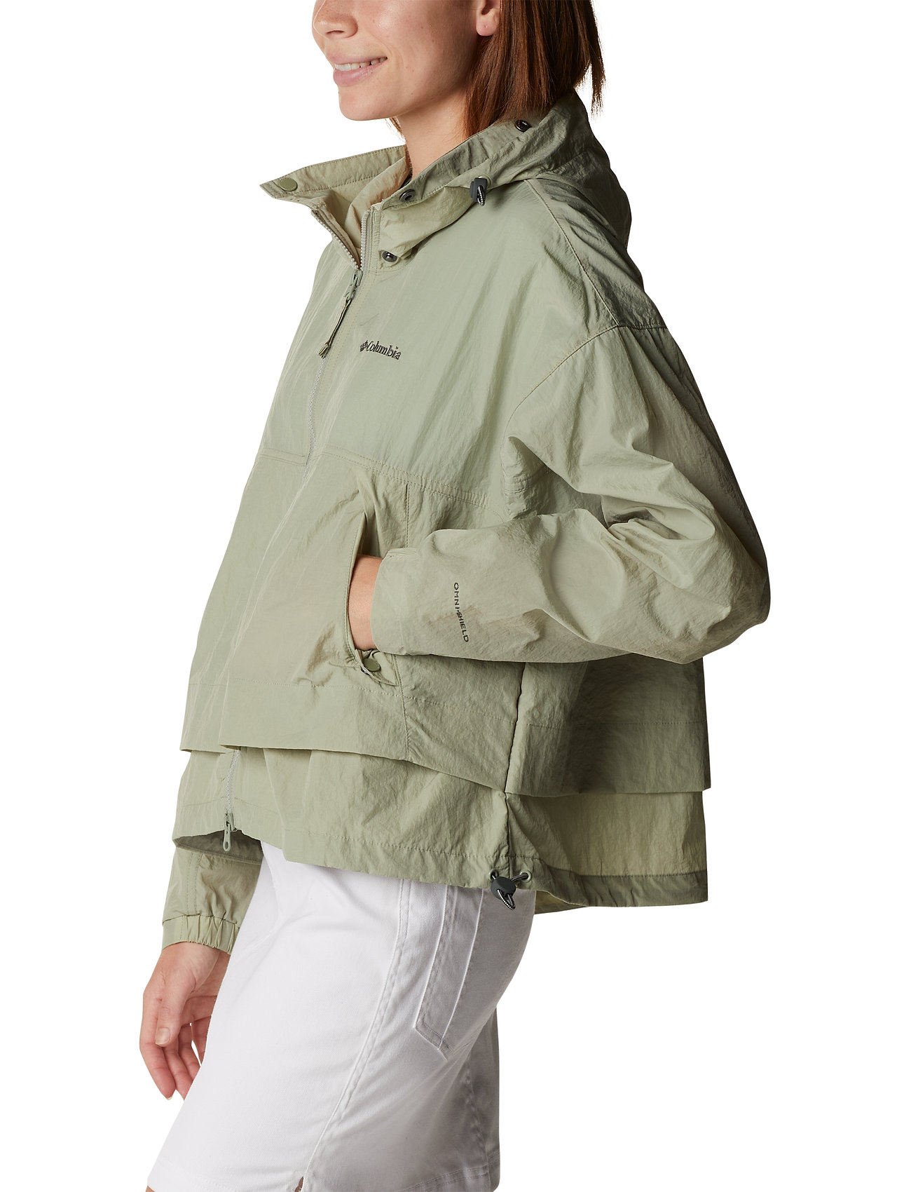 Columbia Sportswear - Paracutie Windbreaker - sports jackets - safari - 0