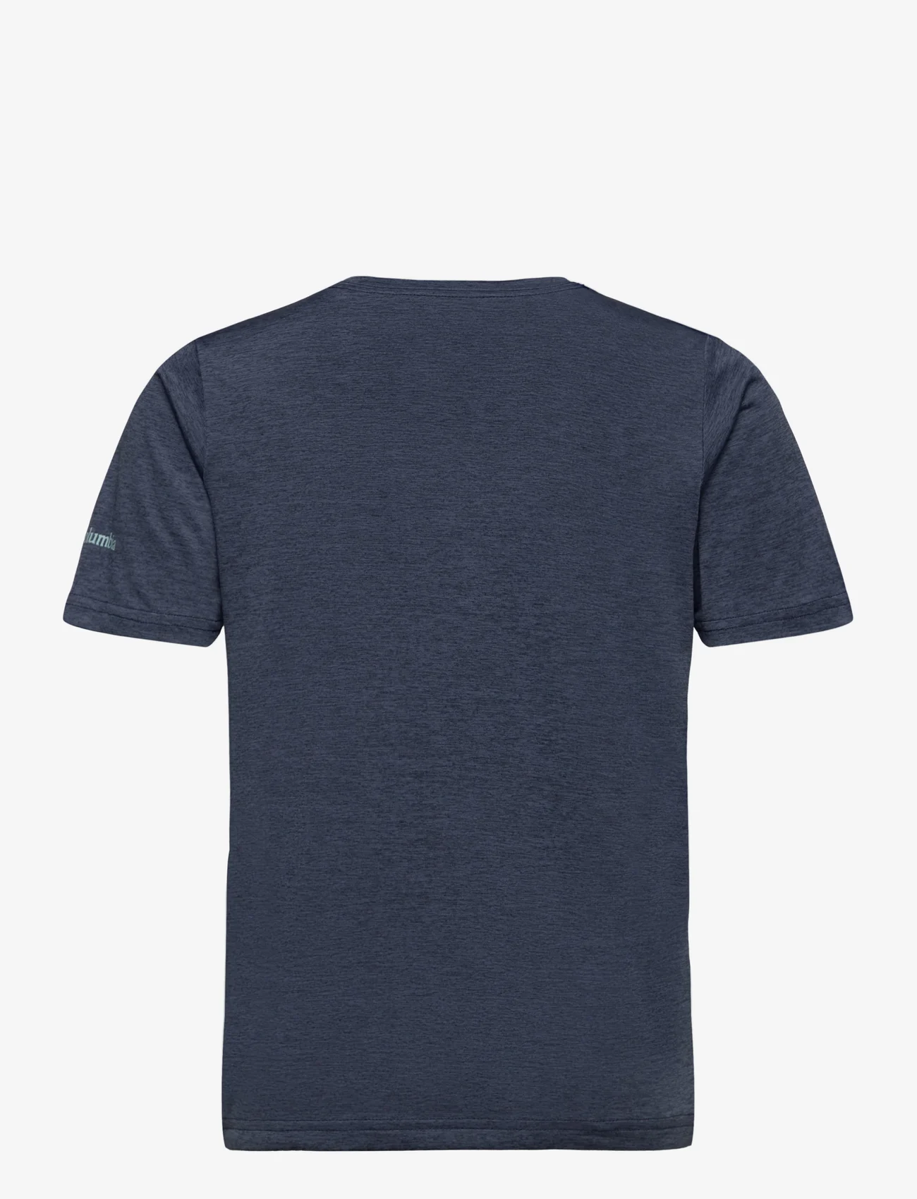 Columbia Sportswear - Mount Echo Short Sleeve Graphic Shirt - sportinės palaidinukės - collegiate navy, bearly stroll - 1