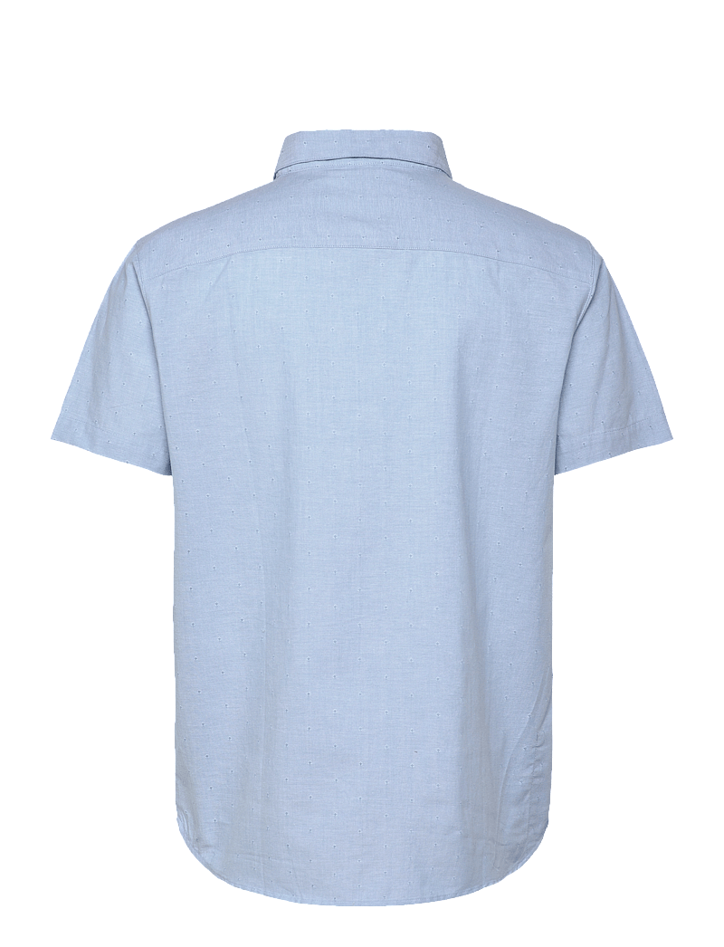 Columbia Sportswear - Rapid Rivers Novelty Short Sleeve - toppe & t-shirts - ripple blue diamond dobby chambray - 1