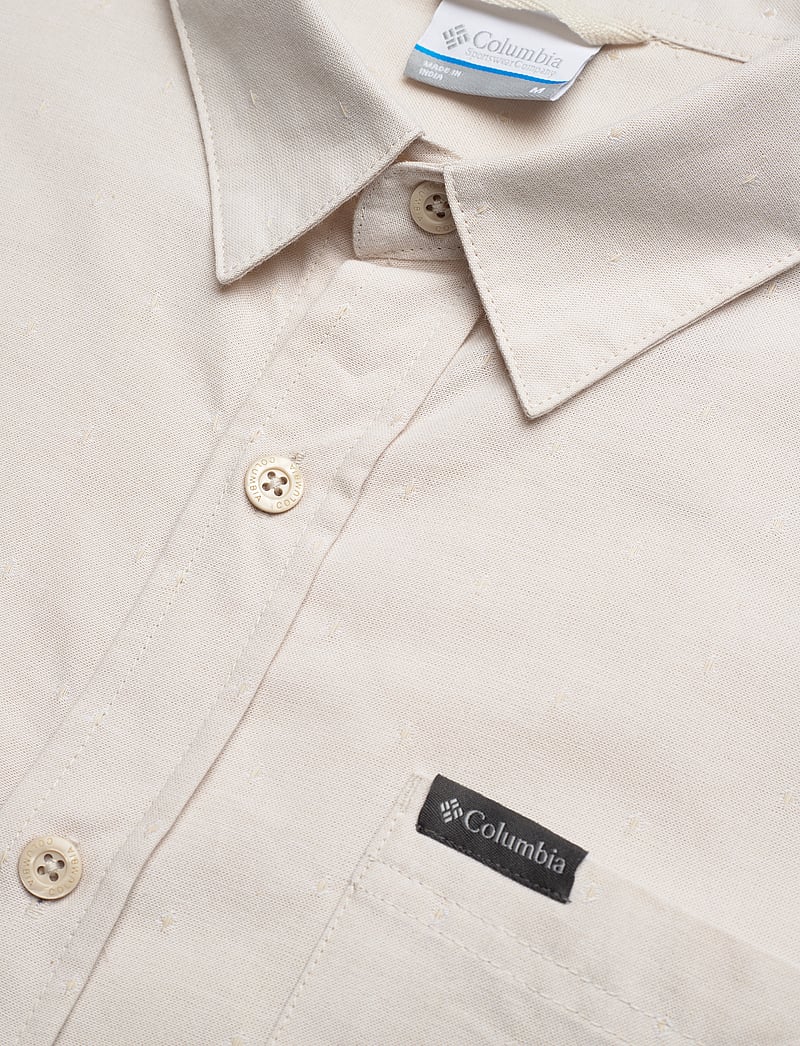 Columbia Sportswear - Rapid Rivers Novelty Short Sleeve - toppe & t-shirts - dark stone diamond dobby chambray - 3