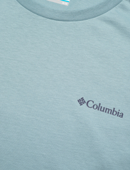 Columbia Sportswear - CSC Seasonal Logo Tee - t-shirts - stone blue, timberline trails graphic - 2