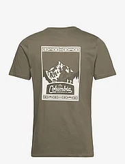 Columbia Sportswear - CSC Seasonal Logo Tee - lowest prices - stone green, timberline trails graphic - 1