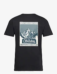 Columbia Sportswear - CSC Seasonal Logo Tee - short-sleeved t-shirts - black, timberline trails graphic - 1
