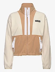 Columbia Sportswear - W Back Bowl Fleece - mid layer jackets - chalk, canoe, white - 0