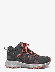 Columbia Sportswear - PEAKFREAK II MID OUTDRY - hiking shoes - dark grey, dark coral - 1