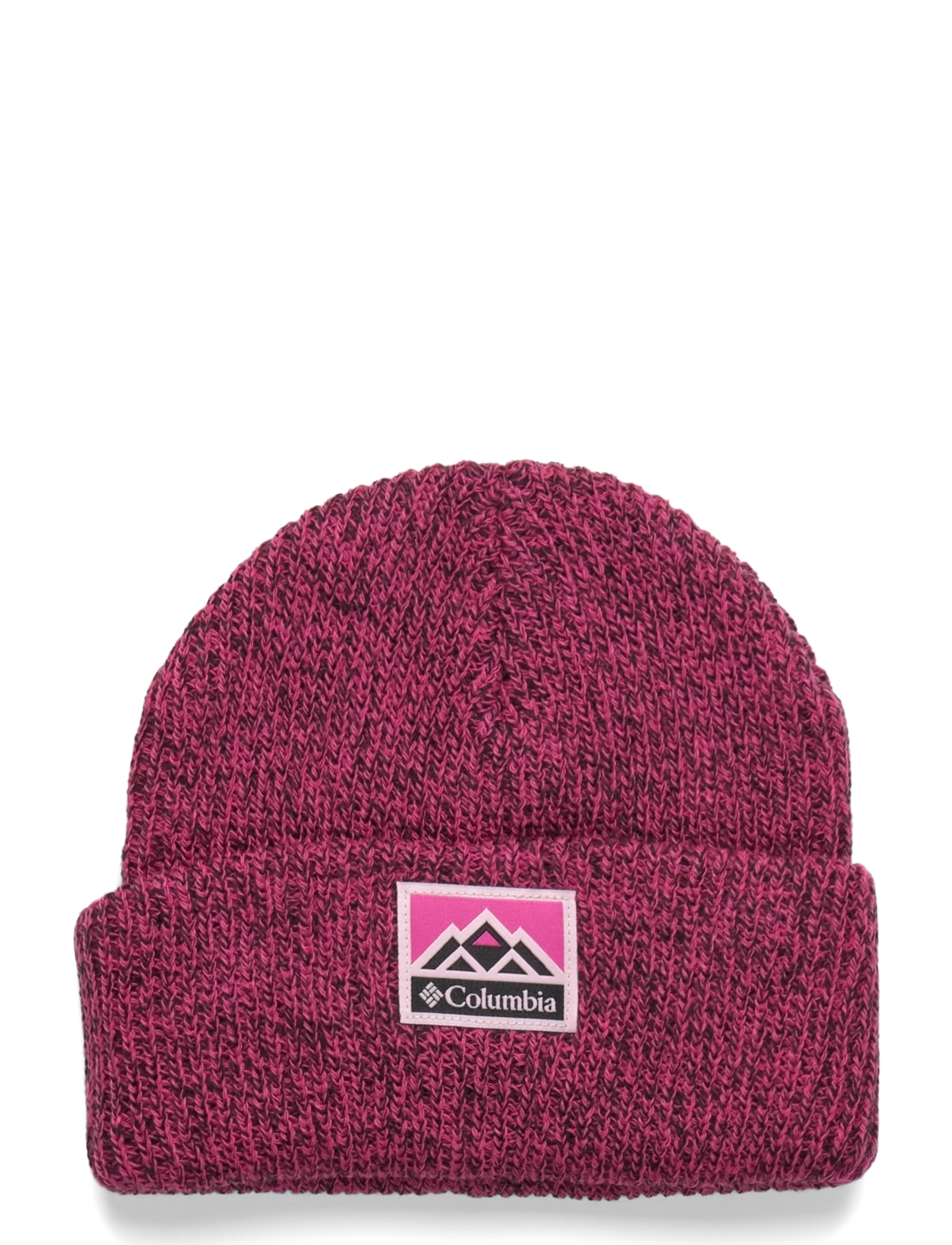 Columbia Sportswear Youth Whirlibird Cuffed Beanie - 4 for 3 - PINK ICE, BLACK MARLED, MOUNTAINS / pink/rose