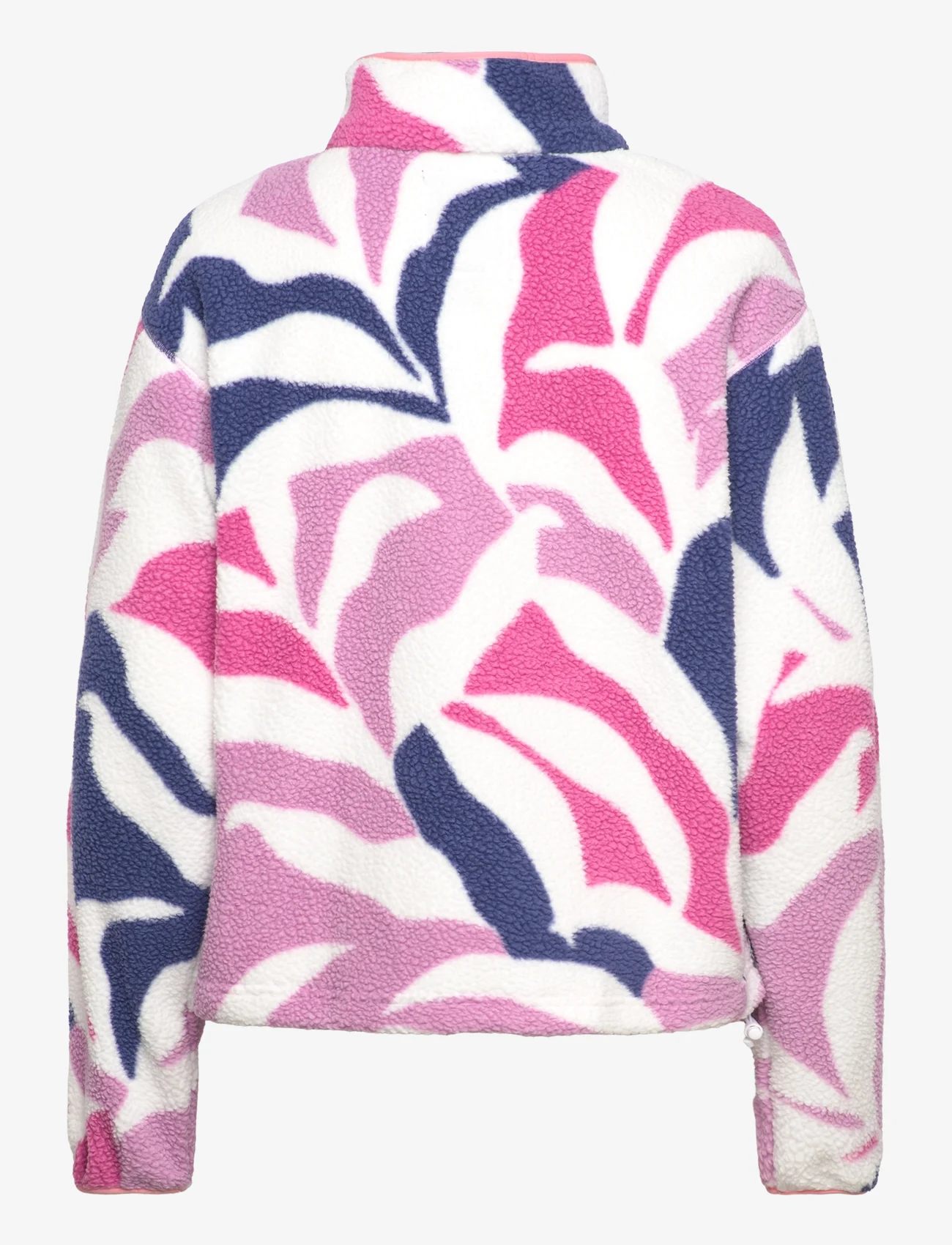 Columbia Sportswear - Helvetia Cropped Half Snap - mellomlagsjakker - cosmos floristic print, eve, salmon rose - 1
