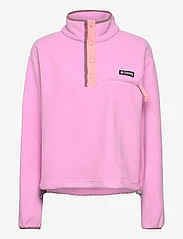 Columbia Sportswear - Helvetia Cropped Half Snap - mid layer jackets - cosmos, salmon rose, fig - 0