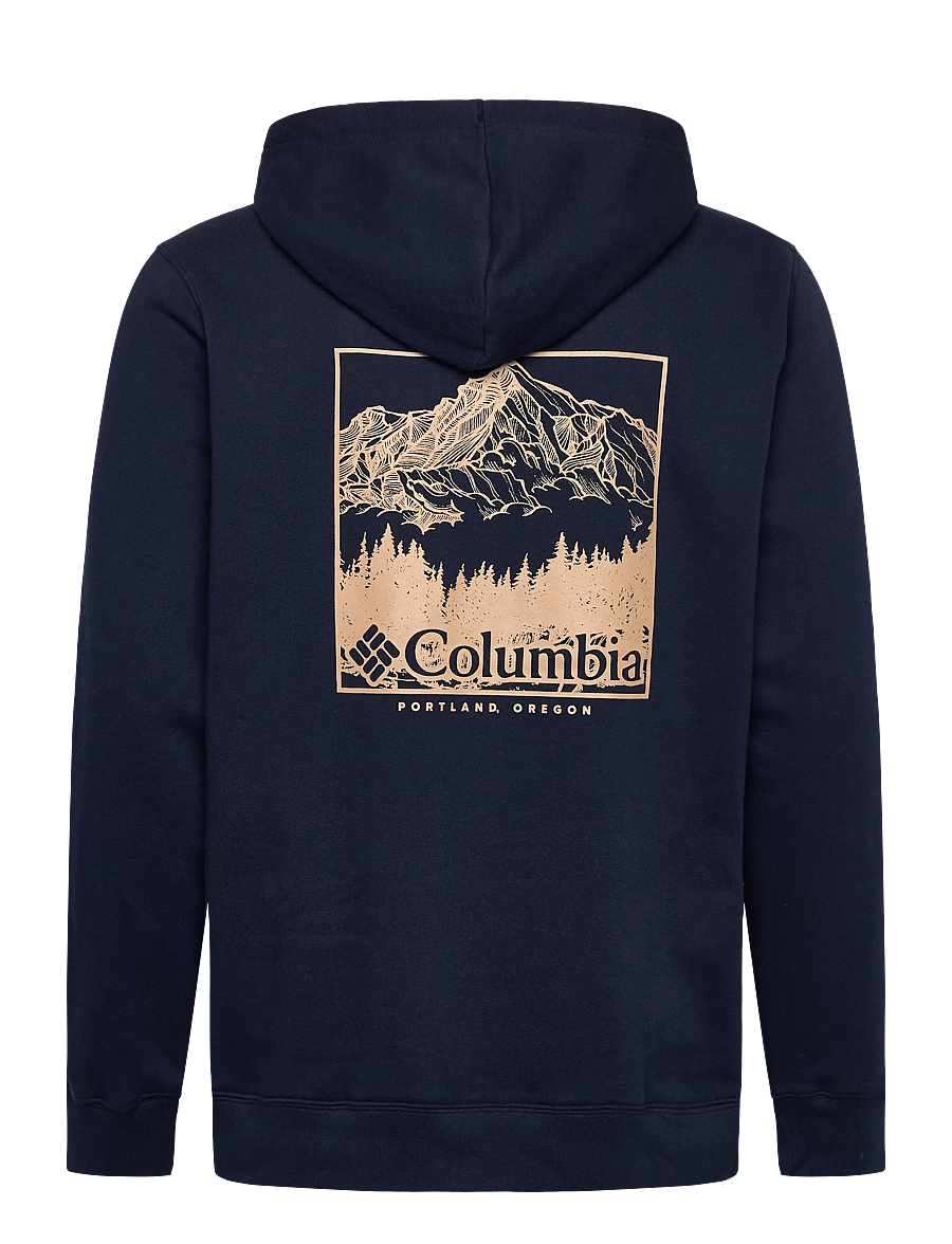 Columbia Sportswear - Columbia Trek Graphic Hoodie - bluzy i swetry - collegiate navy, meadowland - 1