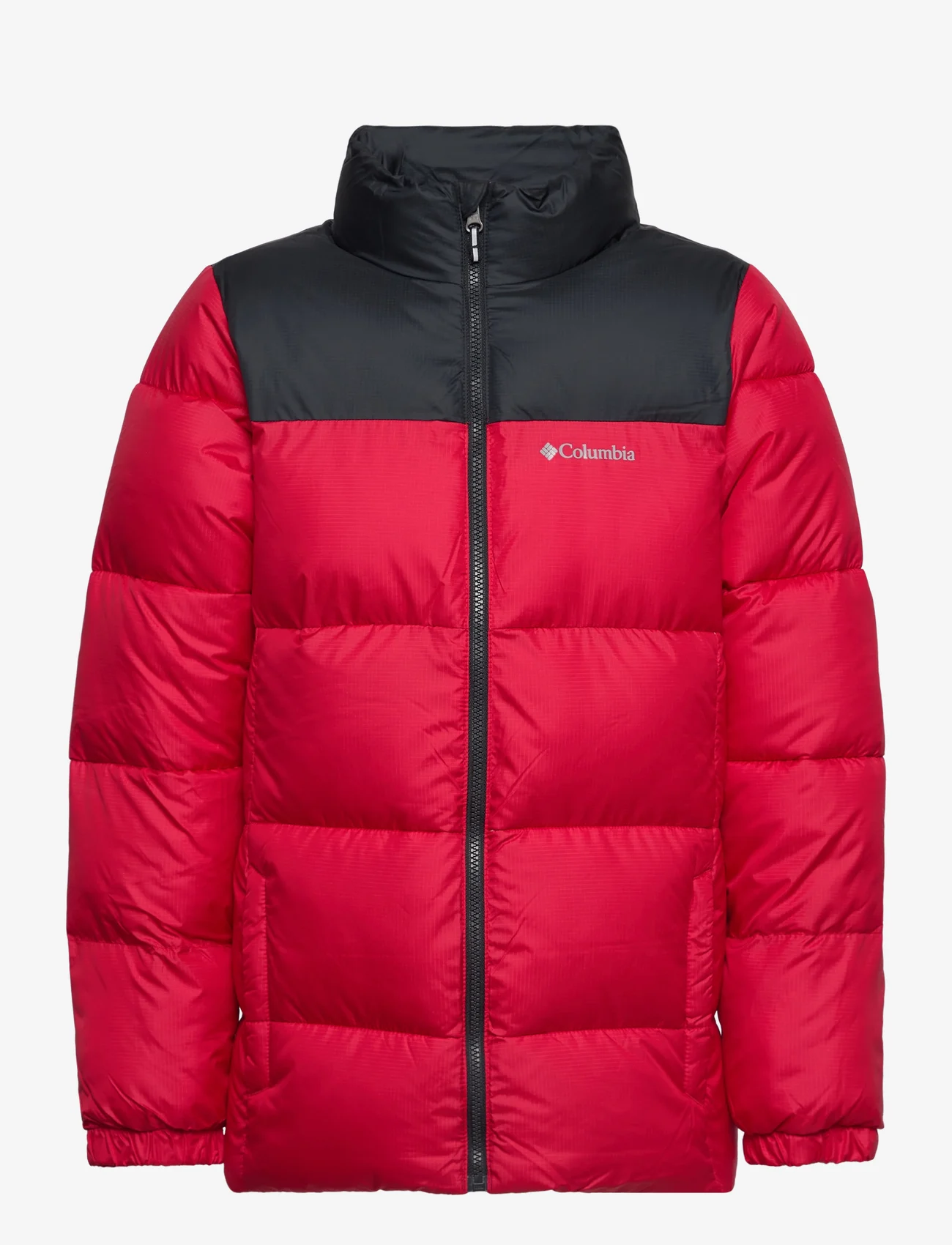Columbia Sportswear - Puffect Jacket - insulated jackets - mountain red, black - 0