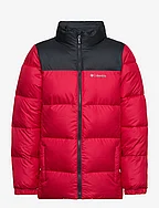 Puffect Jacket - MOUNTAIN RED, BLACK