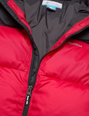 Columbia Sportswear - Puffect Jacket - insulated jackets - mountain red, black - 2