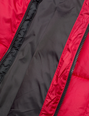 Columbia Sportswear - Puffect Jacket - insulated jackets - mountain red, black - 4