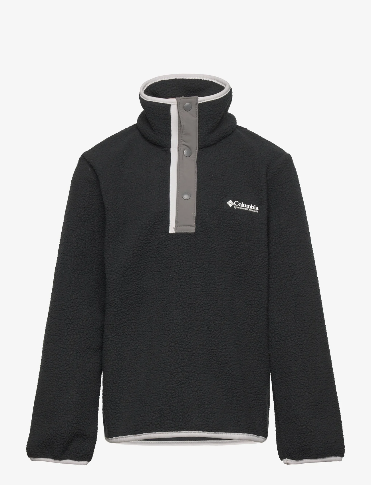 Columbia Sportswear - Helvetia Half Snap Fleece - laveste priser - black, city grey - 0