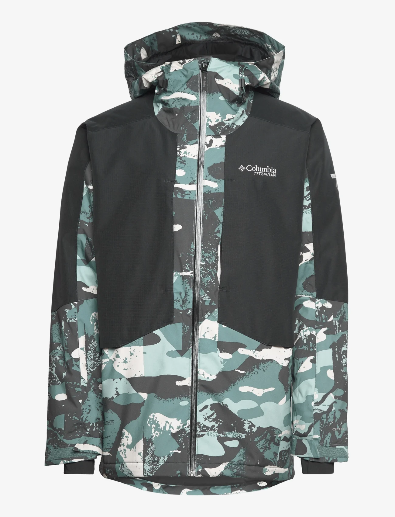 Columbia Sportswear - Highland Summit Jacket - slidinėjimo striukės - metal geoglacial print, black - 0