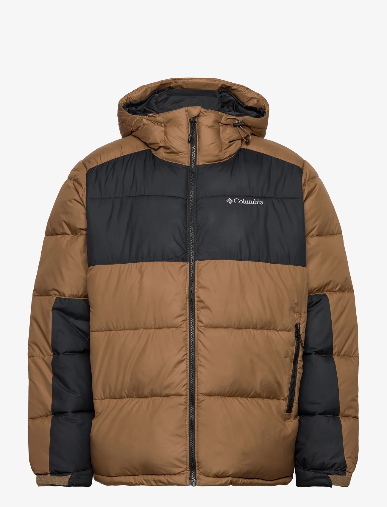 Columbia Sportswear - Pike Lake II Hooded Jacket - padded jackets - delta, black - 0