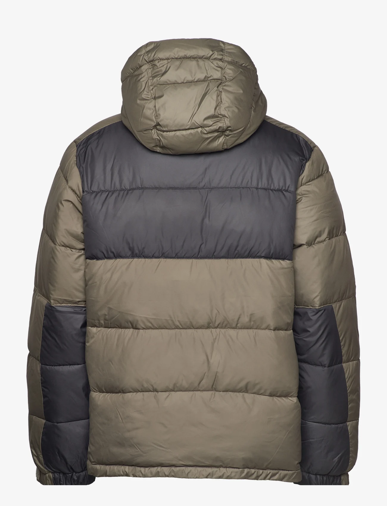 Columbia Sportswear - Pike Lake II Hooded Jacket - padded jackets - stone green, shark - 1