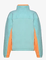 Columbia Sportswear - Columbia Trek Hybrid Sherpa 1/2 Zip - mellomlagsjakker - aqua haze, sunset peach - 1