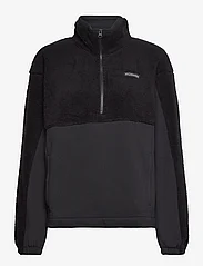 Columbia Sportswear - Columbia Trek Hybrid Sherpa 1/2 Zip - midlayer-jakker - black, chalk - 0