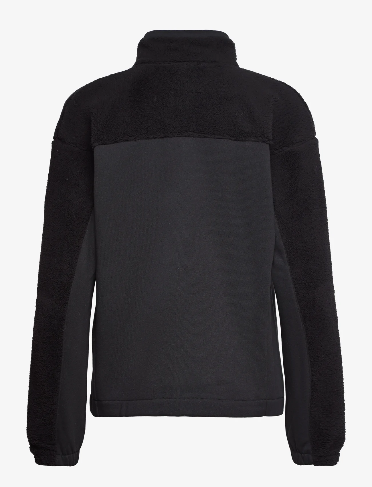 Columbia Sportswear - Columbia Trek Hybrid Sherpa 1/2 Zip - mellomlagsjakker - black, chalk - 1