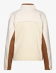 Columbia Sportswear - Columbia Trek Hybrid Sherpa 1/2 Zip - mid layer jackets - chalk, camel brown - 1