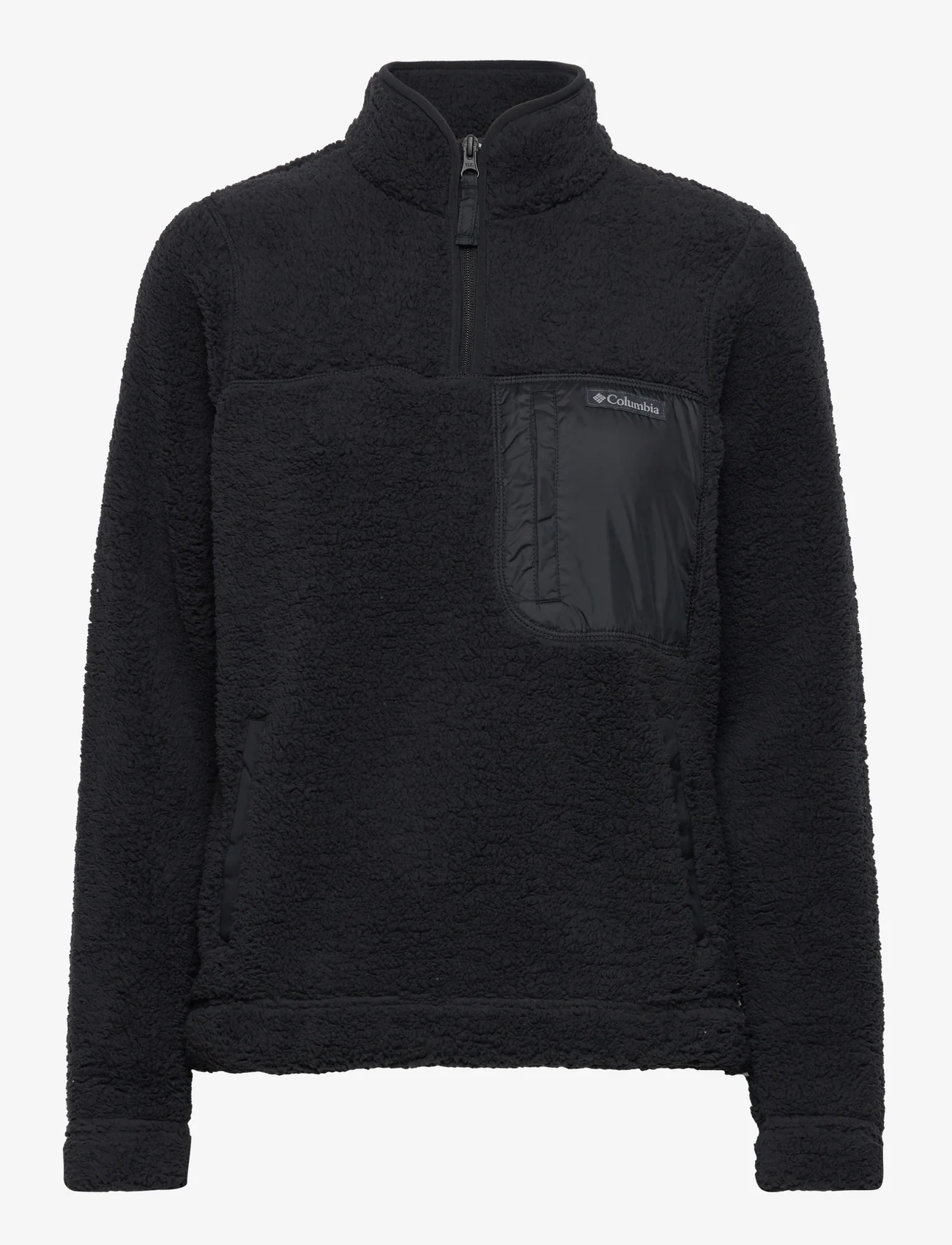 Columbia Sportswear - West Bend 1/4 Zip Pullover - mellomlagsjakker - black, black - 0