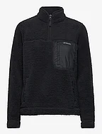 West Bend 1/4 Zip Pullover - BLACK, BLACK