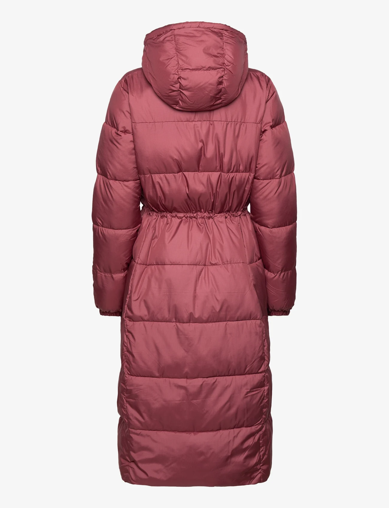 Columbia Sportswear - Puffect Long Jacket - padded coats - beetroot - 1