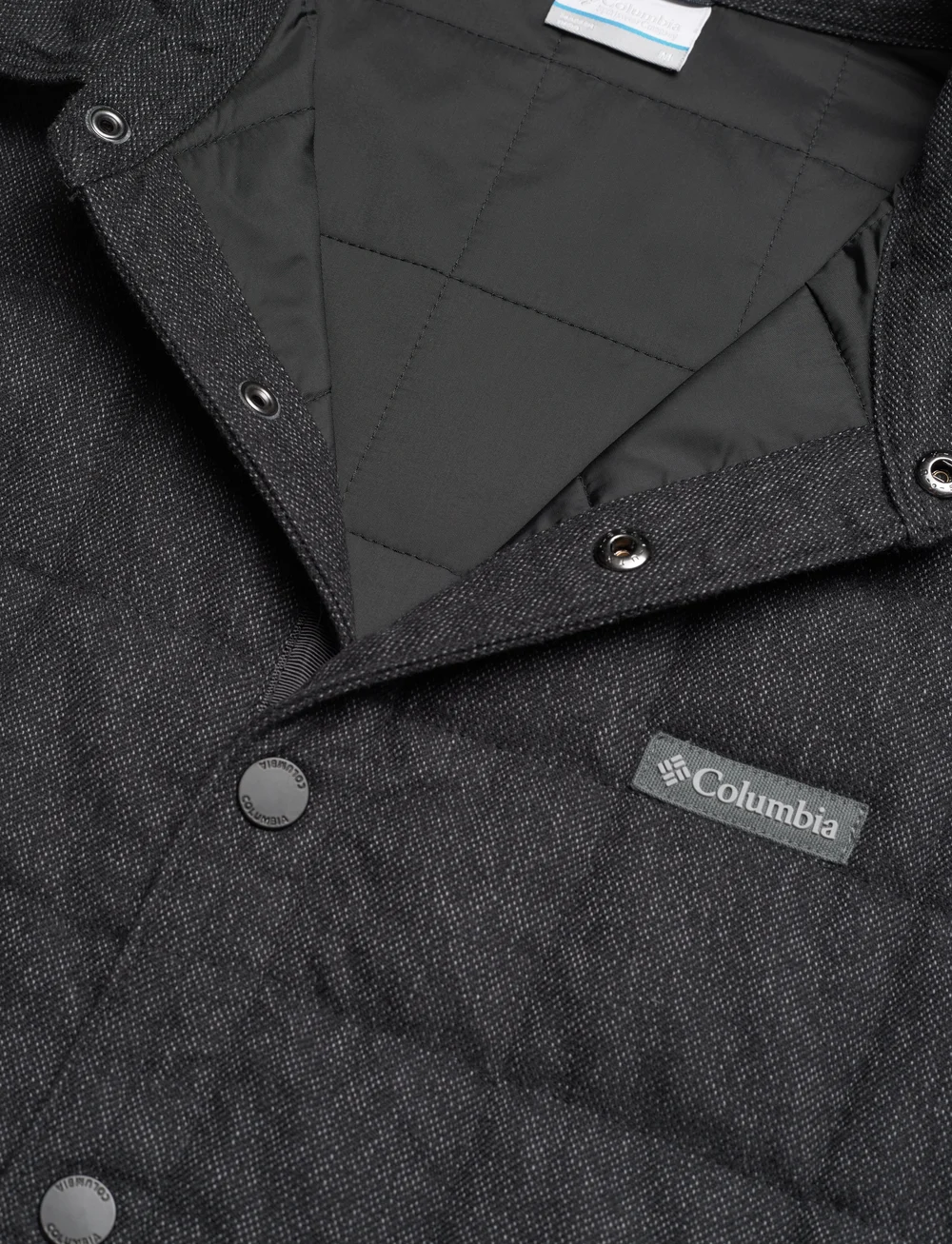 Columbia Sportswear - Landroamer Quilted Shirt Jacket - friluftsjackor - black - 2