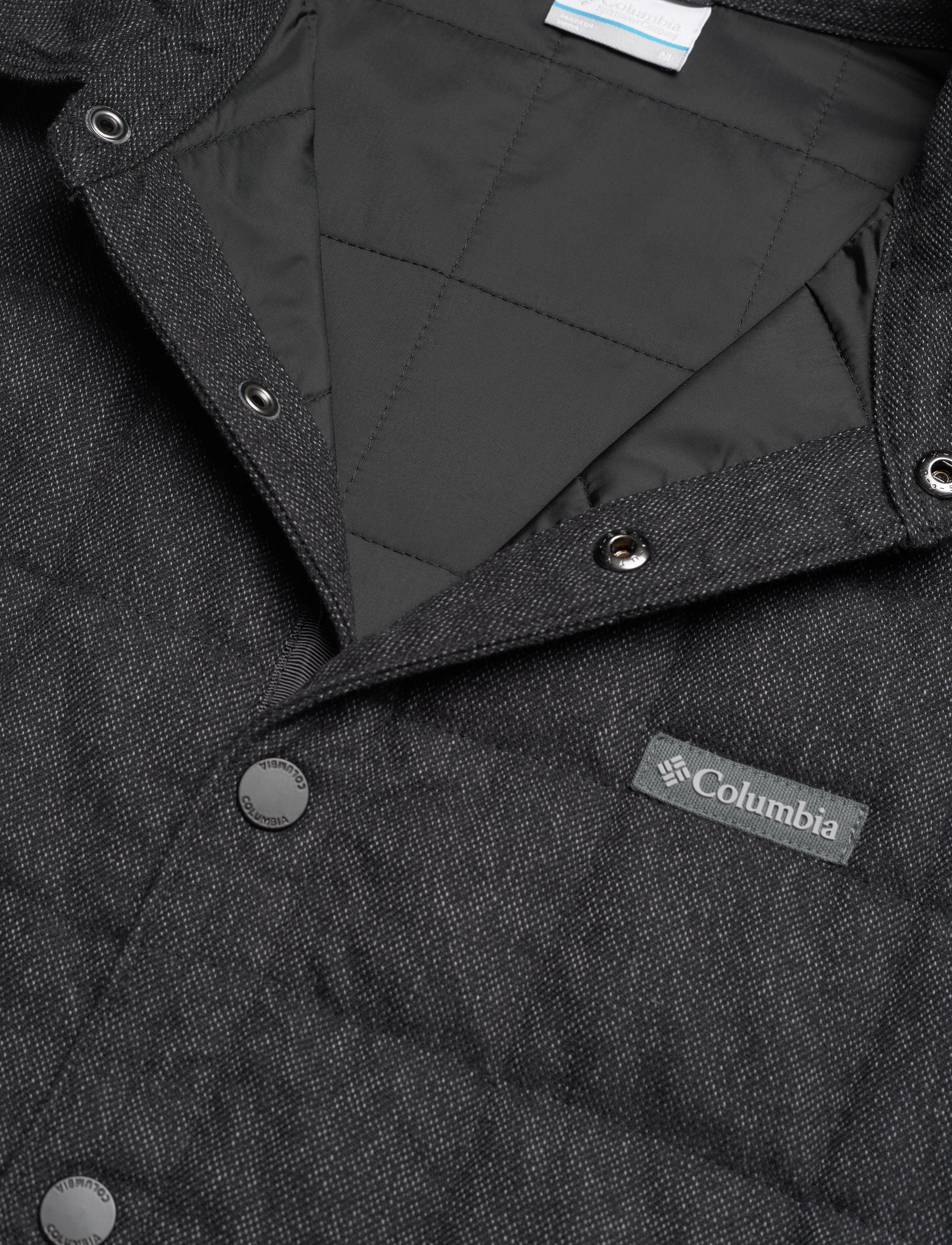 Columbia Sportswear - Landroamer Quilted Shirt Jacket - outdoor jacken - black - 2