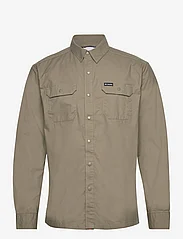 Columbia Sportswear - Landroamer Lined Shirt - peruskauluspaidat - stone green - 0