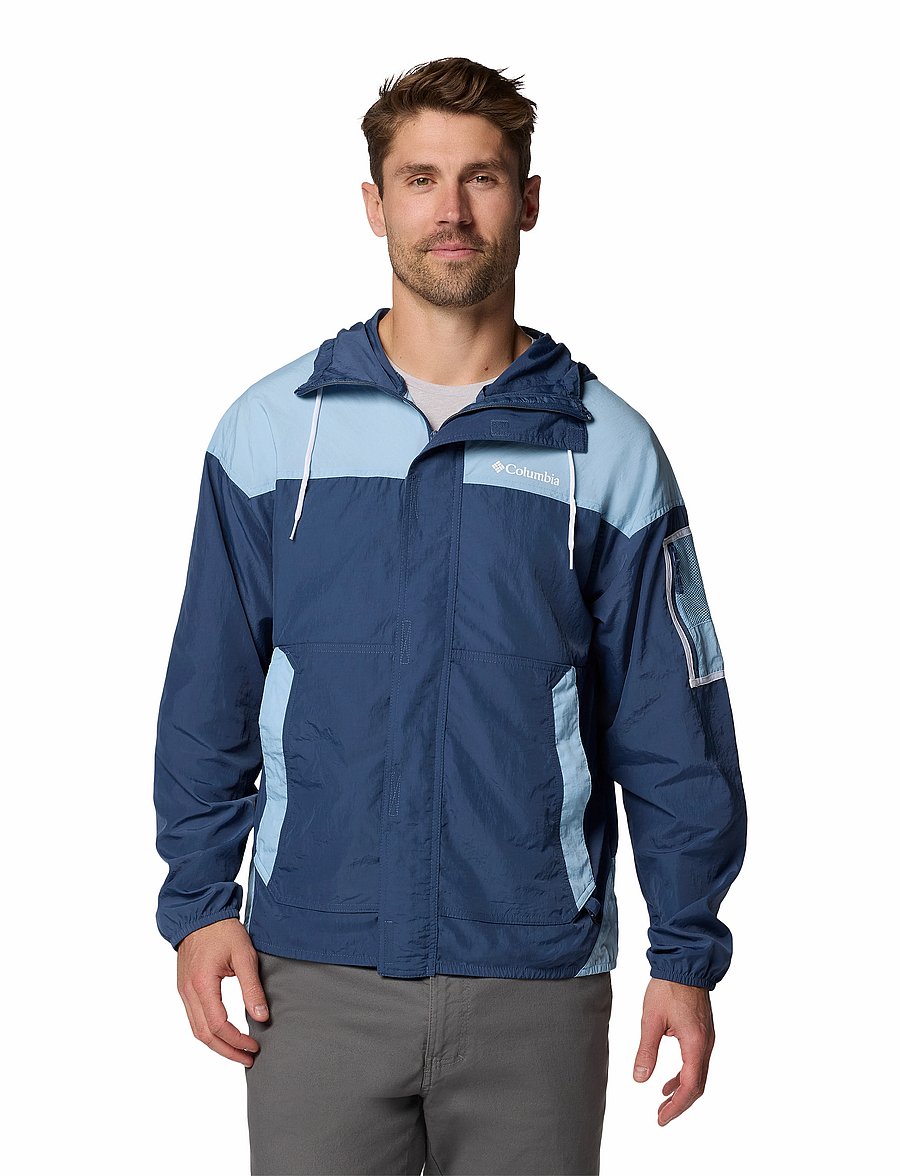 Columbia Sportswear - Challenger II Windbreaker - outdoor jacken - dark mountain, ripple blue - 0
