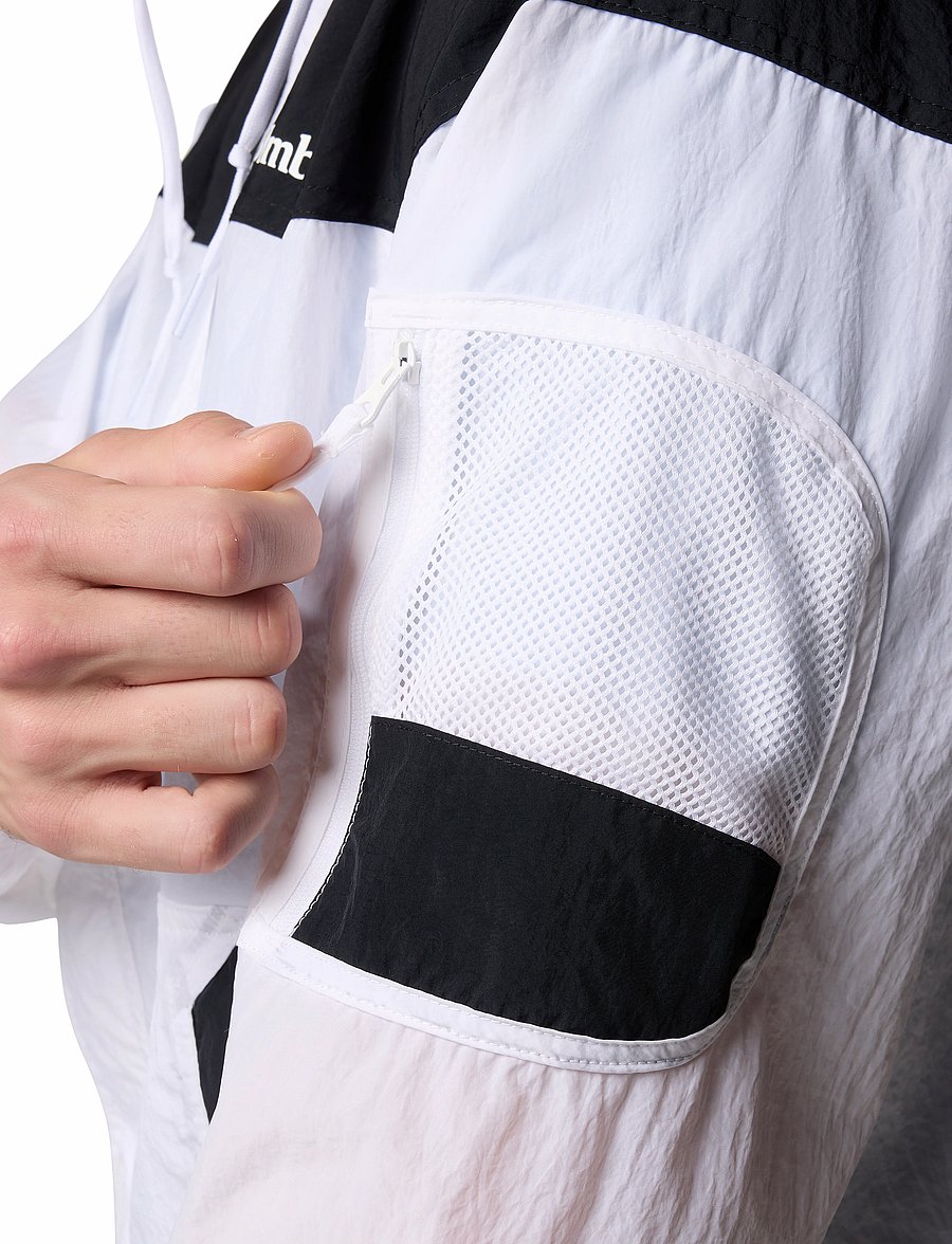 Columbia Sportswear - Challenger II Windbreaker - white, black - 5