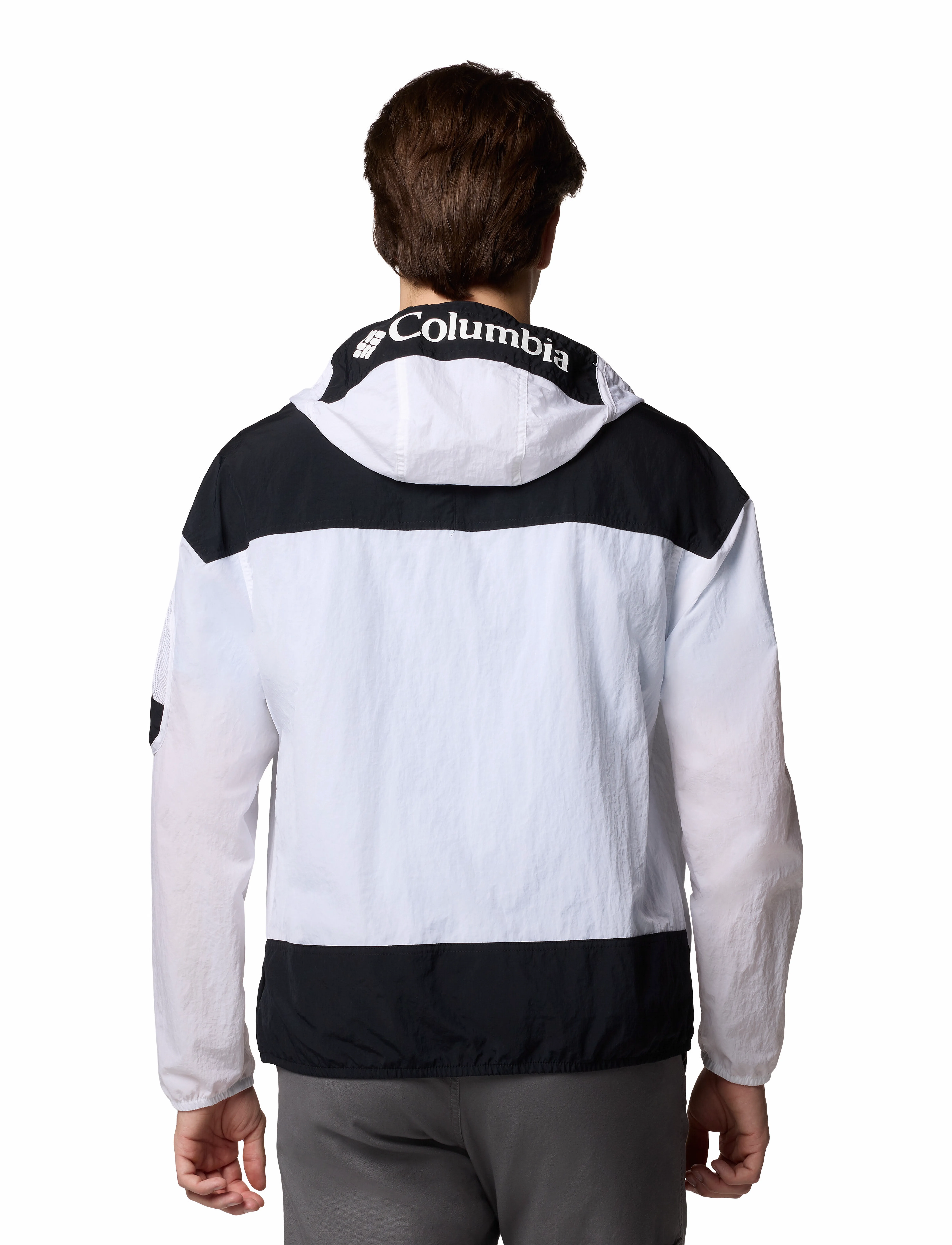 Columbia Sportswear Challenger II Windbreaker - Tänavastiil - WHITE, BLACK / white