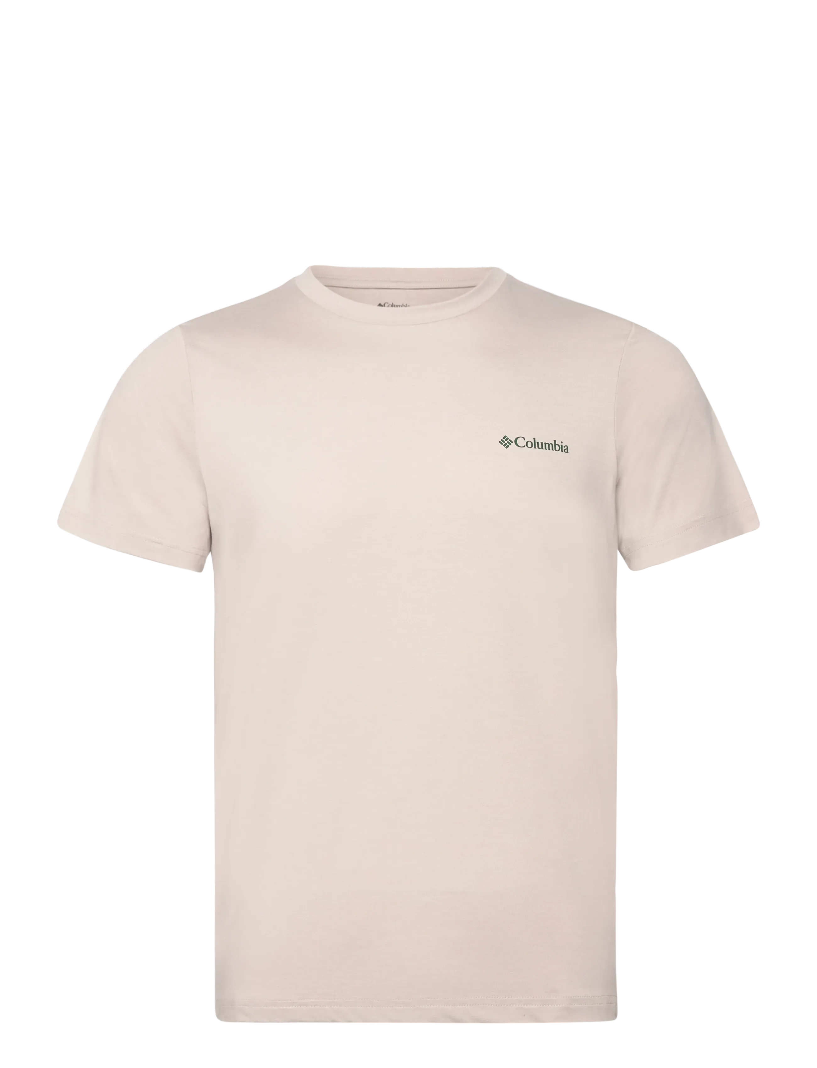 Columbia Sportswear Kwick Hike Back Graphic SS Tee - Columbia Sportswear - DARK STONE HEATHER, LINESCAPE / cream