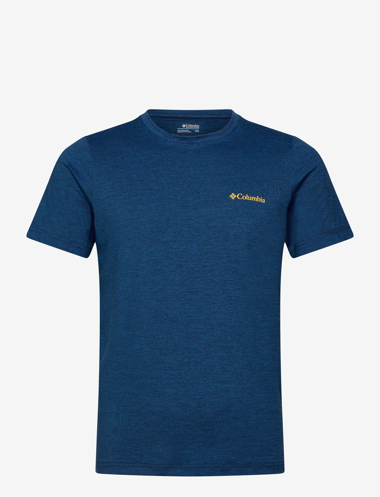 Columbia Sportswear - Kwick Hike Back Graphic SS Tee - t-shirts - collegiate navy heather, linescape - 0