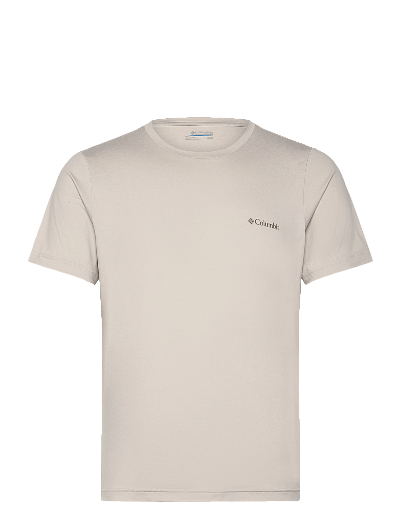 Columbia Sportswear - Kwick Hike Back Graphic SS Tee - oberteile & t-shirts - dark stone heather, planet watch - 0