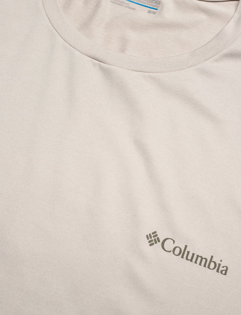 Columbia Sportswear - Kwick Hike Back Graphic SS Tee - oberteile & t-shirts - dark stone heather, planet watch - 2