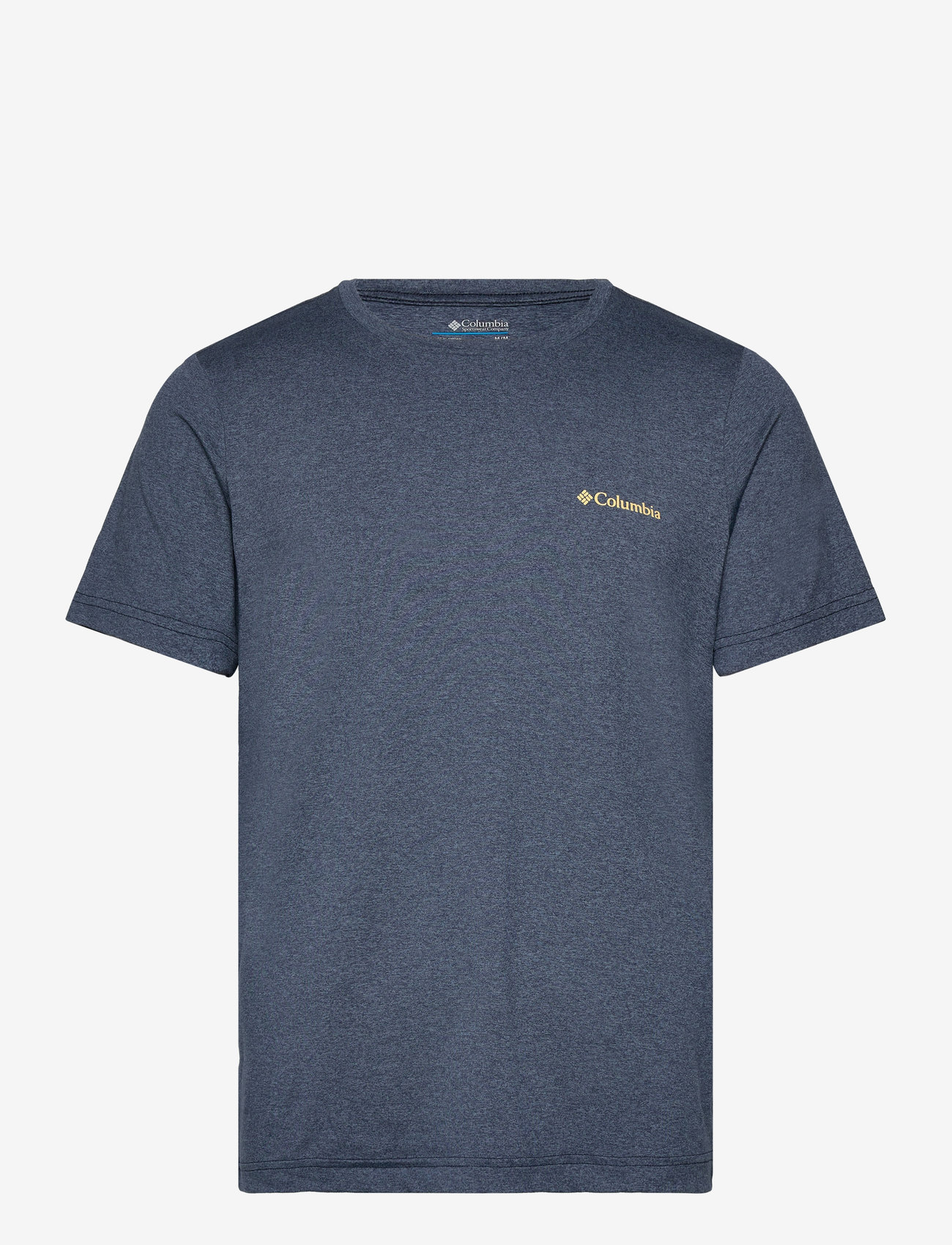 Columbia Sportswear - Kwick Hike Back Graphic SS Tee - t-shirts - collegiate navy heather, planet watch - 0