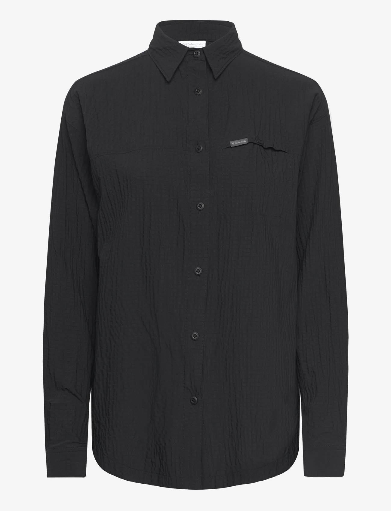 Columbia Sportswear - Boundless Trek Layering LS - langærmede skjorter - black - 0