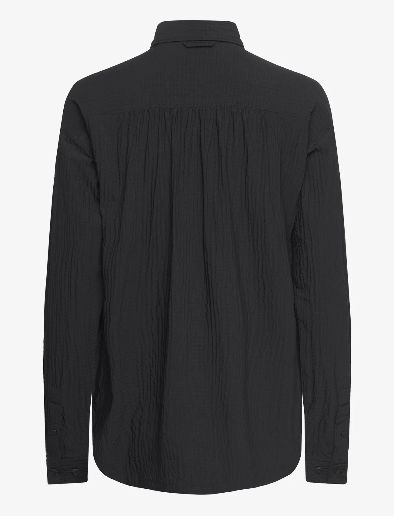Columbia Sportswear - Boundless Trek Layering LS - long-sleeved shirts - black - 1