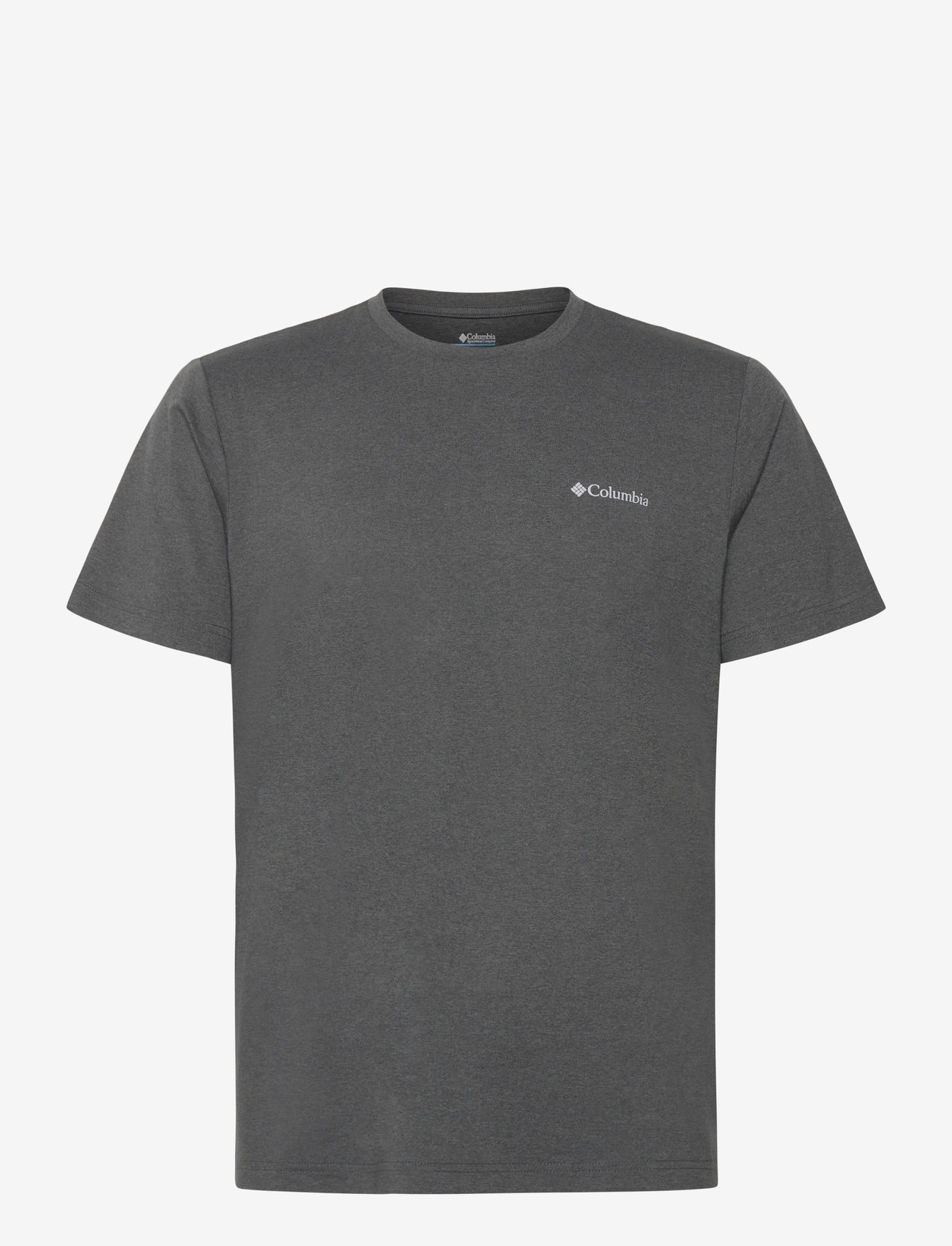 Columbia Sportswear - Tech Trail Crew Neck II - oberteile & t-shirts - shark heather - 0