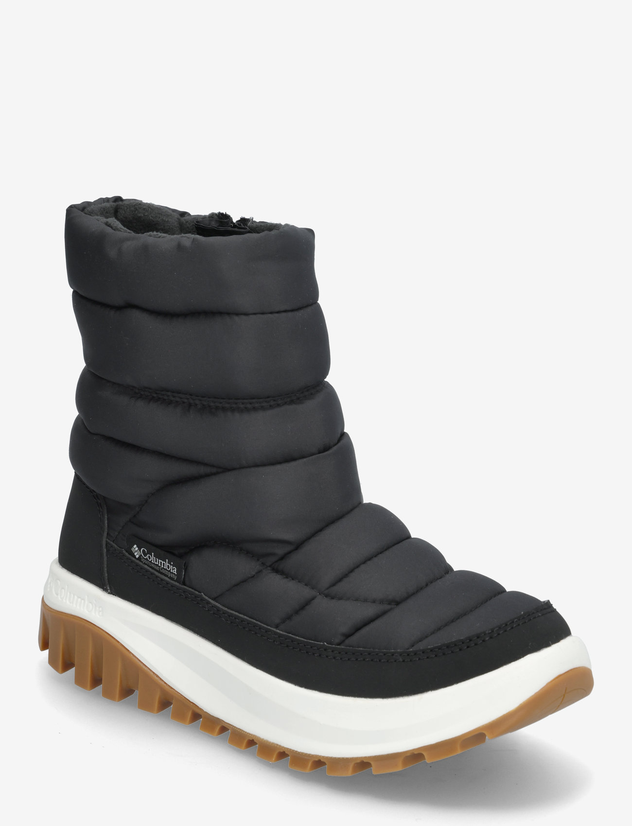 Columbia Sportswear - SNOWTROT MID - vinterstøvler - black, sea salt - 0