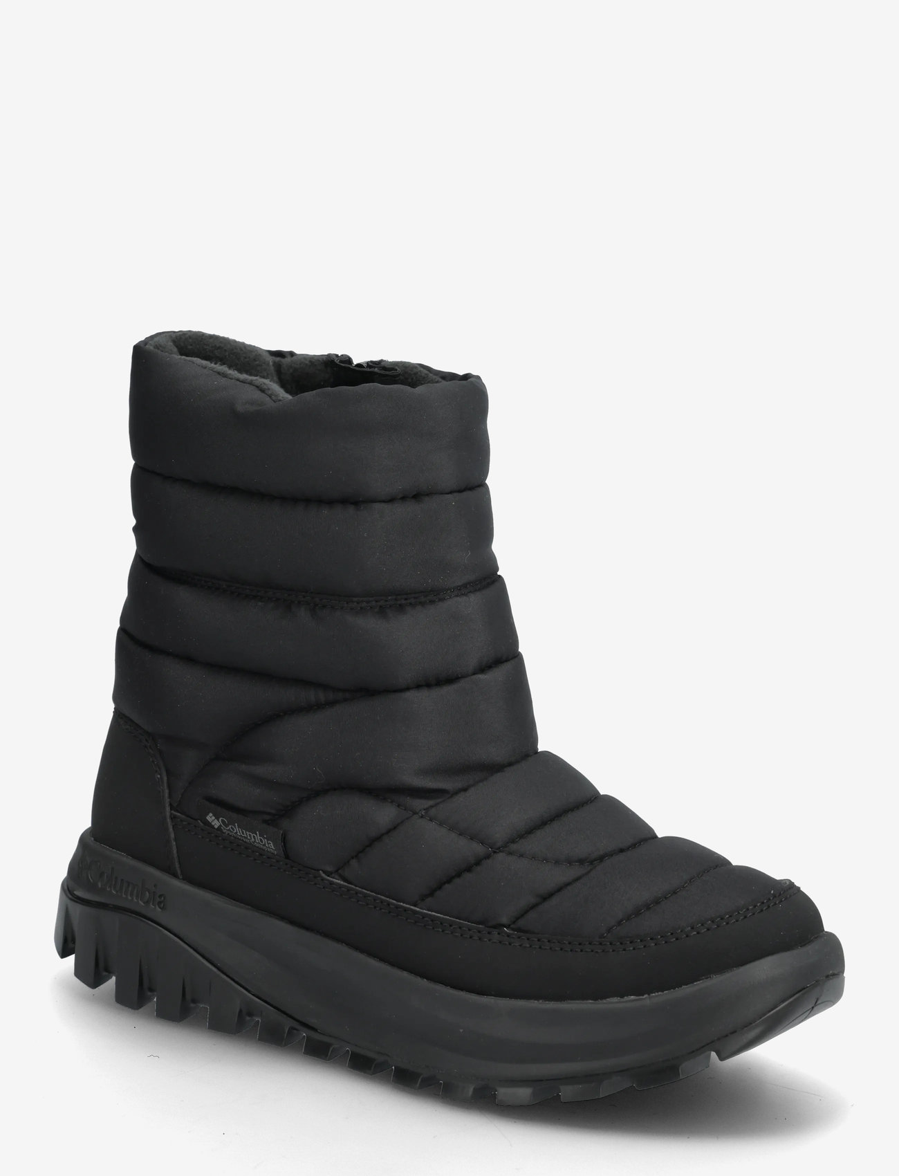Columbia Sportswear - SNOWTROT MID - vinterkängor - black, titanium ii - 0